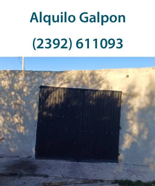 Alquilo Galpón