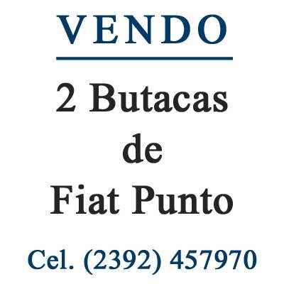 Vendo 2 Butacas de Fiat Punto