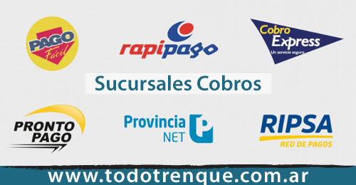 Sucursales de Cobro en Trenque Lauquen