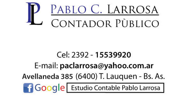 Contador Pablo Larrosa