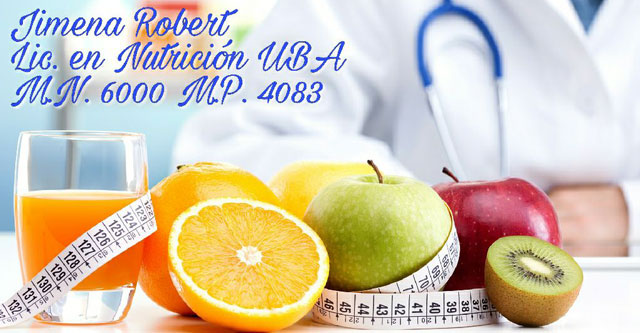 Nutricionista Jimena Robert