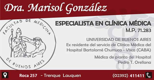 Marisol González Médica Clínica