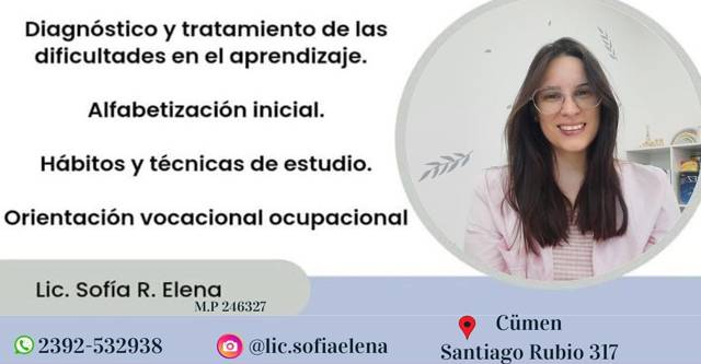 Sofía Elena Psicopedagoga